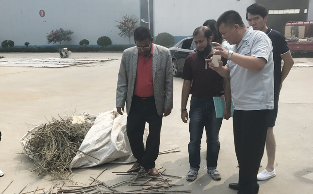 客户考察560秸秆颗；；；；