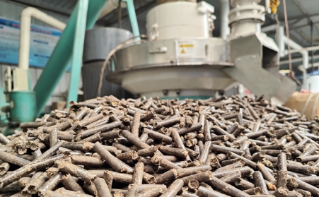 秸秆接纳变生物质燃料，，，农村秸秆问题有了新效果