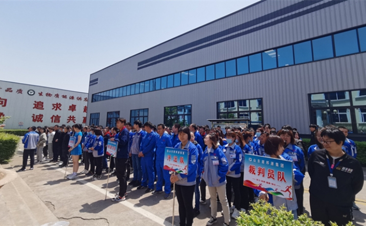 快乐运动，，，，康健生涯 山东28圈注册网站春季运动会拉开帷幕